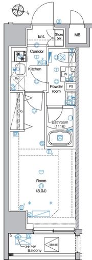 アンベリール亀戸パークの間取り画像