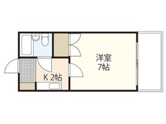 エステート山根の間取り画像