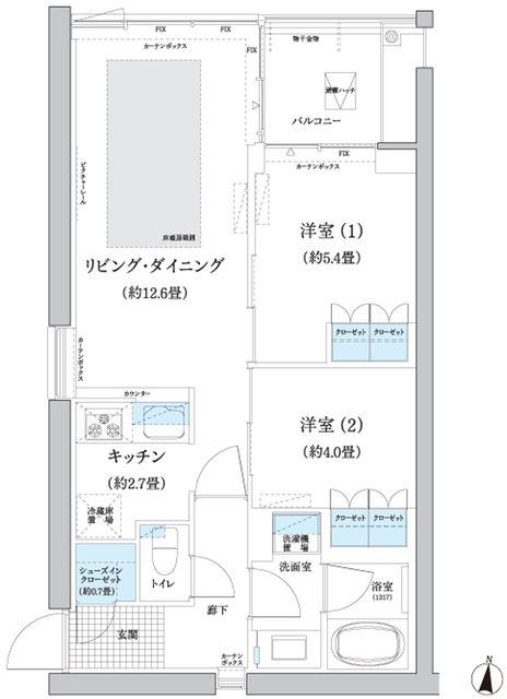 間取図
