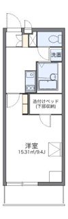 レオパレス恩智北町ハイツの間取り画像