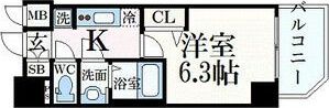 プレサンス THE MOTOYAMAの間取り画像