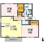 サンライズ宮東 C棟の間取り画像