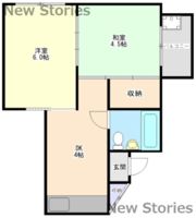 コーポ明の間取り画像