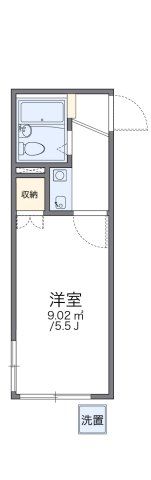 レオパレス西川口第2の間取り画像