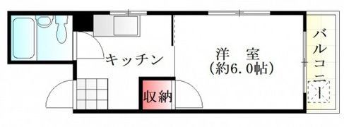ULTIMATE ONE BLDG鶴見の間取り画像