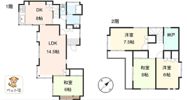 川越市広栄町貸家の間取り画像