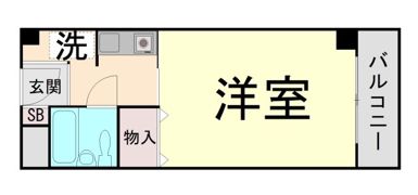第2ヤングハイツ小野原の間取り画像