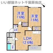 ピソ・ベルドールⅠの間取り画像