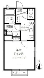シャルマンウエストの間取り画像
