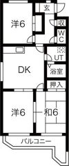 エスパース21の間取り画像
