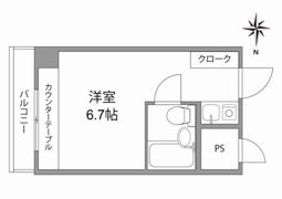 ウィン青山の間取り画像
