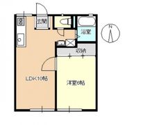 エトワール東岡山 Ⅱの間取り画像