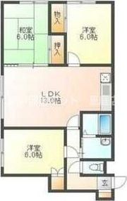 第3恵庭マンションの間取り画像