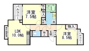 シュネルパークレジデンスの間取り画像