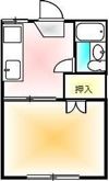 溝渕ハイツの間取り画像