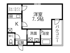 フジパレス垂水町Ⅴ番館の間取り画像