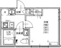 KEIAI RESIDENCE 北戸田Ⅴの間取り画像