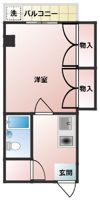 KOSMY岡山の間取り画像