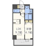 プレサンス松屋町グレースの間取り画像