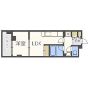 CITY SPIRE桜川Ⅰの間取り画像