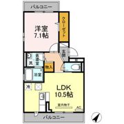 コンフォール桜木の間取り画像