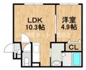 Ruhe Raum北栄の間取り画像