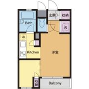ロワジール厚木の間取り画像
