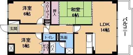 ルミエール23の間取り画像