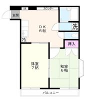 メゾンパークヒルの間取り画像