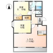 サンタプレイスⅡの間取り画像