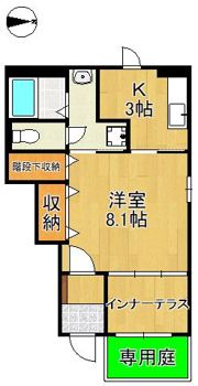 エンゼルハートの間取り画像