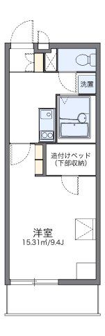 レオパレスマドンナ Ⅱの間取り画像
