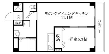 Abitare Oct （アビターレオクト）の間取り画像