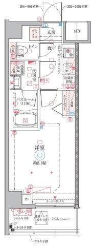 クレヴィスタ綾瀬Ⅲの間取り画像