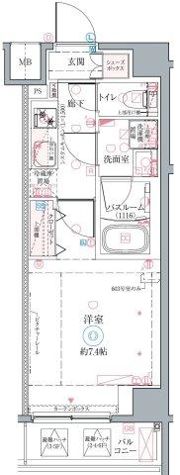 クレヴィスタ高砂Ⅱの間取り画像