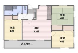 プラムインB棟の間取り画像