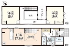 仮称）中広町3丁目戸建 Bの間取り画像
