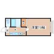ハイツエクセルB棟の間取り画像