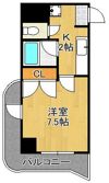 ニューサンリバー6番館の間取り画像