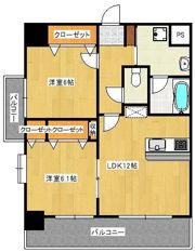 ガーデン・コートSUNATSUの間取り画像