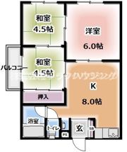 大日松原マンションの間取り画像