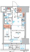 ハーモニーレジデンス巣鴨山手インサイドの間取り画像