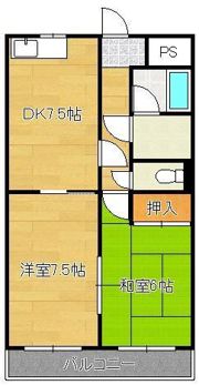 フォーレスト本城Iの間取り画像