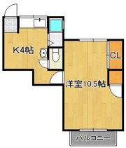 ハイツ奈香緒の間取り画像