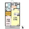 ラ・ヴォワ ラクテの間取り画像