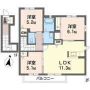 グランカーサ金岡 五番館の間取り画像