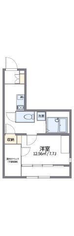レオパレスダンデライオンの間取り画像