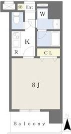 カレント茶屋が坂の間取り画像