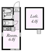 ユナイト菊名メグ&ライオンの間取り画像