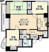 信開ベルシー黒瀬の間取り画像